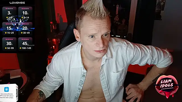 LiamIdols online show from 11/18/25, 06:34