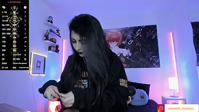 Samanta kl online show from 11/10/25, 01:10