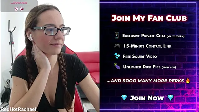 RedHotRachael online show from 12/03/25, 04:27