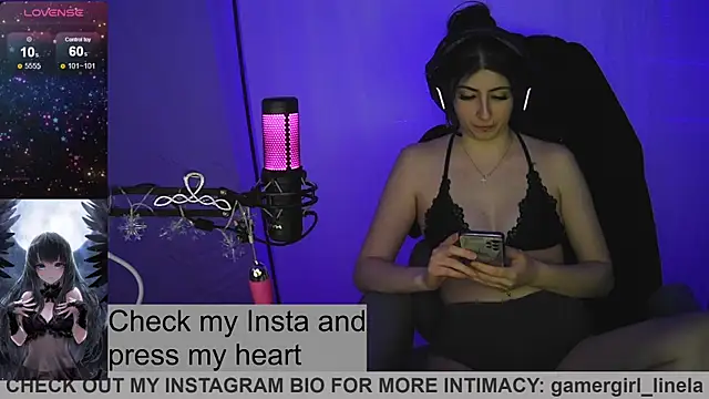 Gamergirl-Linela online show from 01/11/26, 08:47