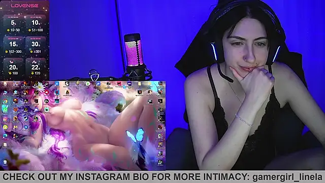 Gamergirl-Linela online show from 02/16/26, 06:04