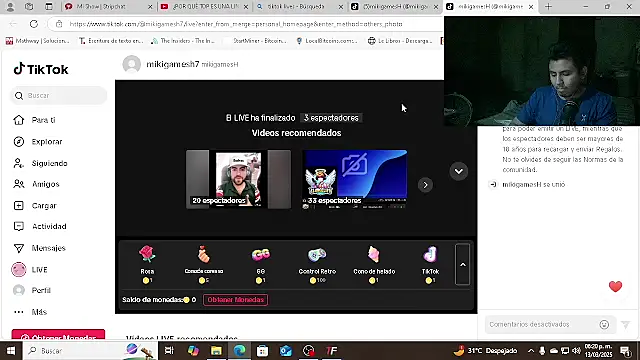 mikigamesH2 online show from 03/14/25, 12:21