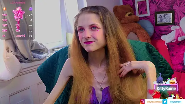 Snapshot of KittyRaine chatting on 05/15/26, 12:56 KittyRaine online show from 05/15/26, 12:56