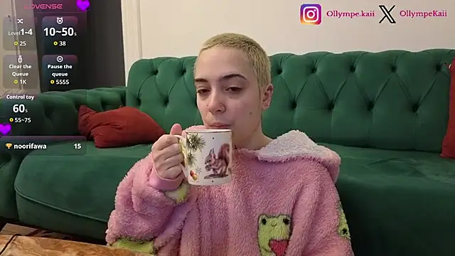 OllympeKaii online show from 01/07/26, 07:11