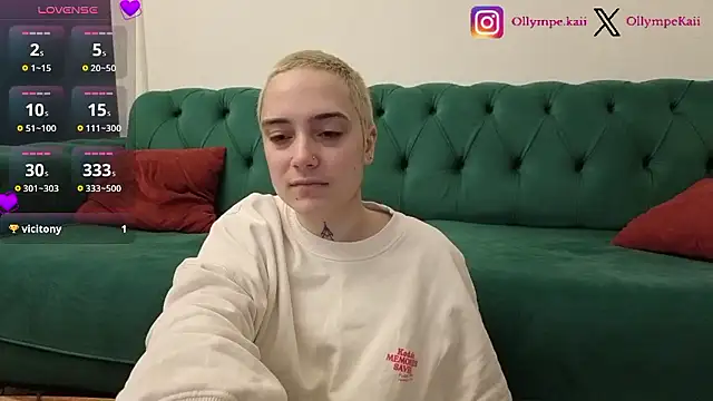 OllympeKaii online show from 01/08/26, 03:14