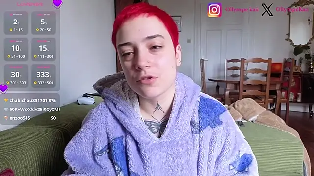 OllympeKaii online show from 04/01/26, 07:09