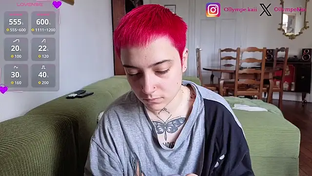 OllympeKaii online show from 04/20/26, 08:17