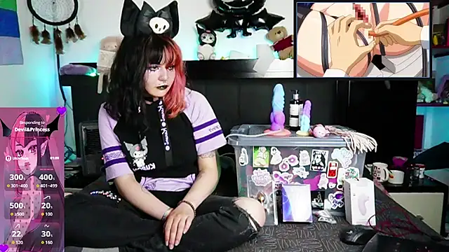 Snapshot of Devil_And_Princess chatting on 04/26/26, 03:04 Devil And Princess online show from 04/26/26, 03:04