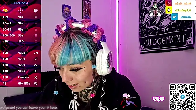 d3m0ny0 0 online show from 11/29/25, 06:16