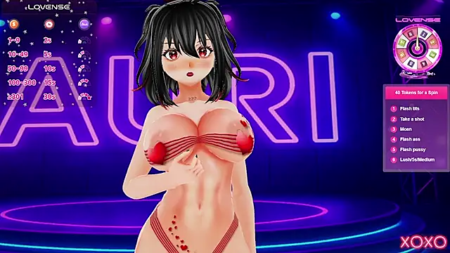 Auri Hikaru online show from 10/19/25, 05:24