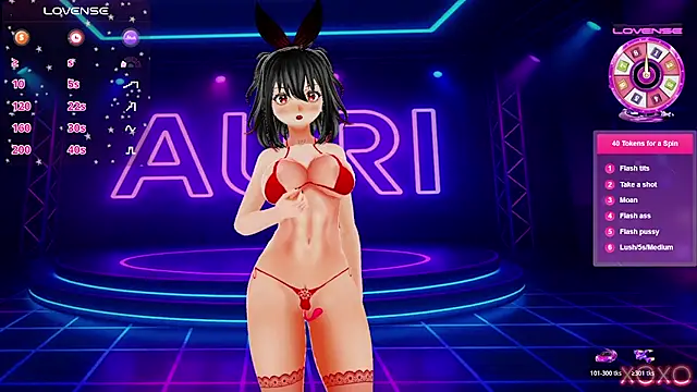 Auri Hikaru online show from 02/06/26, 02:31