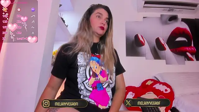 Snapshot of MelanyVegas chatting on 01/16/26, 08:40 MelanyVegas online show from 01/16/26, 08:40