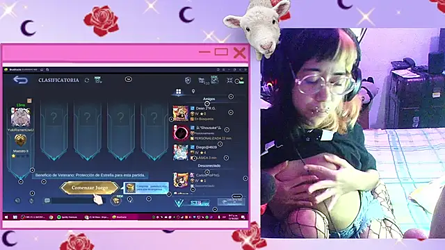 Snapshot of YukiRam chatting on 10/13/25, 03:17 YukiRam online show from 10/13/25, 03:17