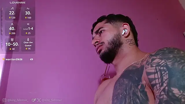 king falconer online show from 03/27/26, 08:26