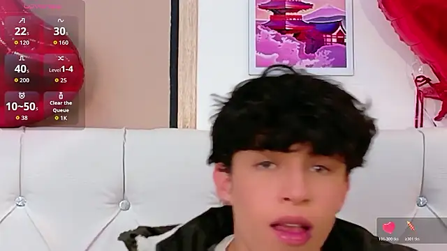 Axel  Evans online show from 03/10/26, 01:16