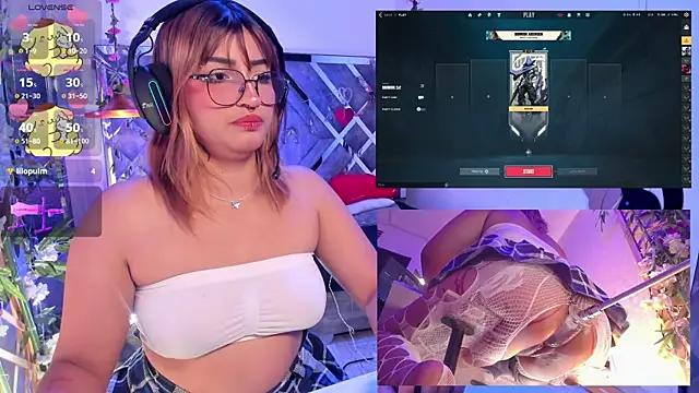 Snapshot of AriaNova_ chatting on 06/21/26, 01:46 AriaNova online show from 06/21/26, 01:46