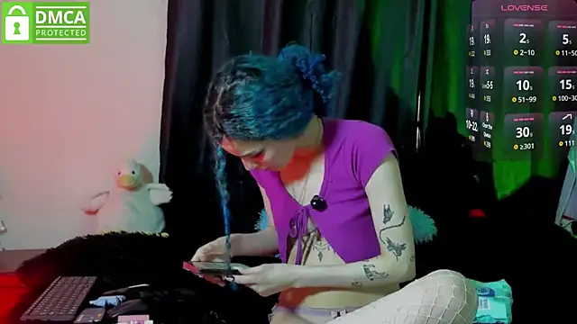 Bluedarkelf888 online show from 09/13/25, 06:40