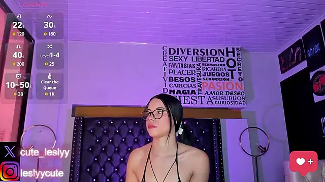 lesly cutee online show from 01/11/26, 12:32