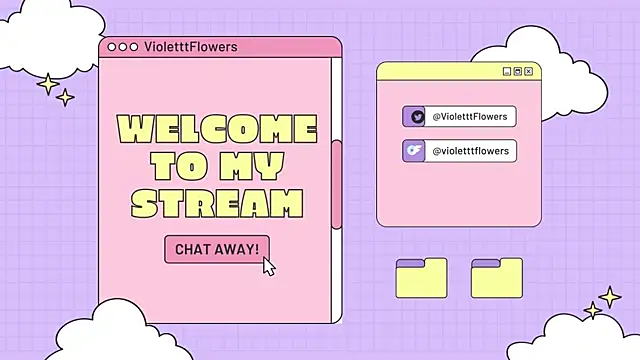Snapshot of violetttflowers chatting on 06/08/26, 01:39 violetttflowers online show from 06/08/26, 01:39
