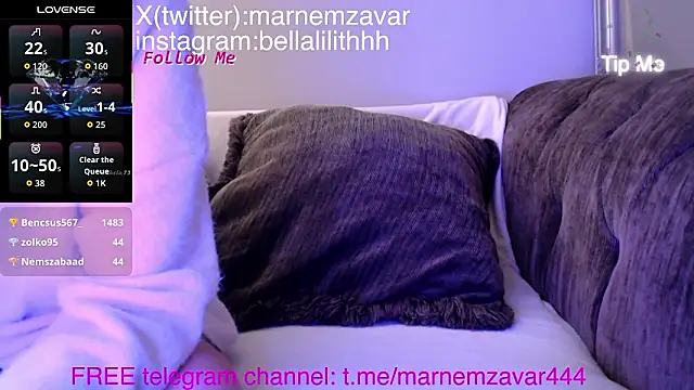 marnemzavar444 online show from 02/19/26, 02:18