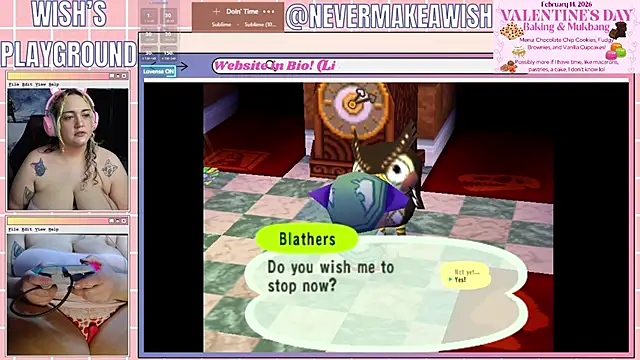 nevermakeawish online show from 01/31/26, 07:11