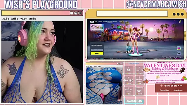 nevermakeawish online show from 02/08/26, 03:59