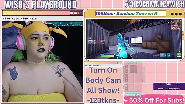 nevermakeawish online show from 02/17/26, 03:40