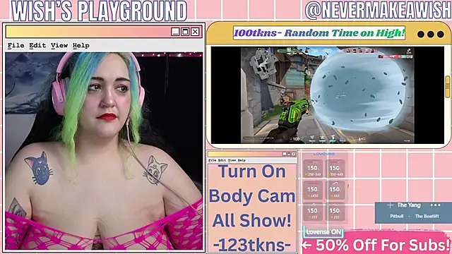 nevermakeawish online show from 02/19/26, 05:25