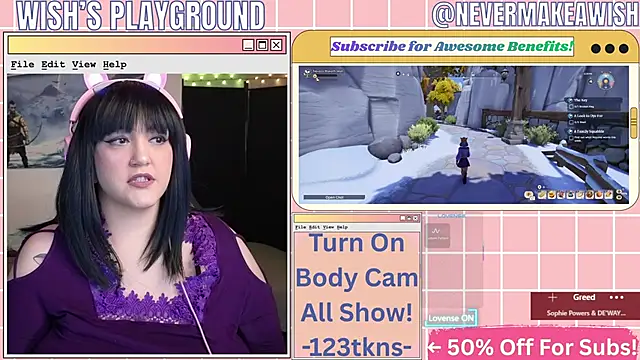 nevermakeawish online show from 03/10/26, 10:31