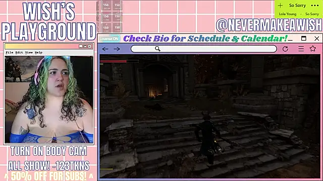 nevermakeawish online show from 03/12/26, 04:29