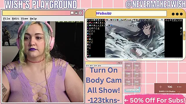 nevermakeawish online show from 03/15/26, 09:37