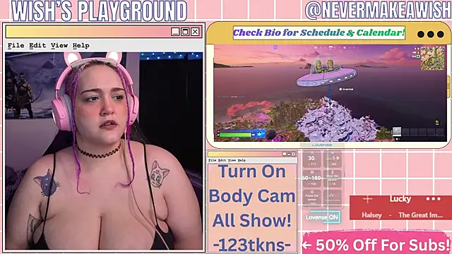 nevermakeawish online show from 05/02/26, 11:48