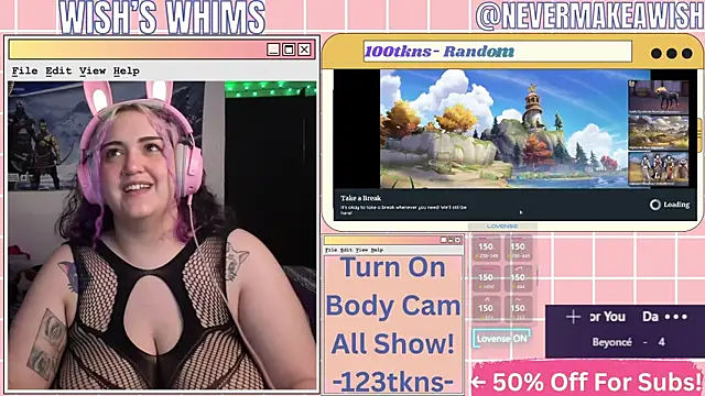 nevermakeawish online show from 05/19/26, 09:26