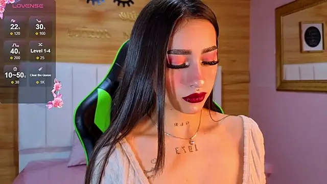 Abril Velvet a  online show from 11/29/25, 12:41