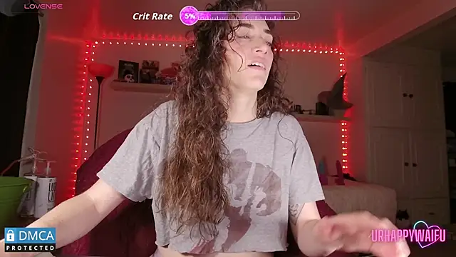 Snapshot of urhappywaifu chatting on 10/15/25, 12:22 urhappywaifu online show from 10/15/25, 12:22