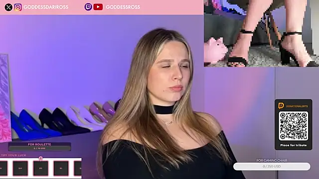 GoddessRoss online show from 11/07/25, 06:19