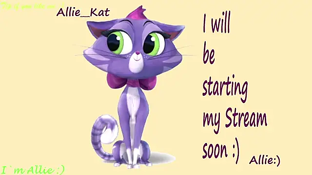 Allie Kat online show from 05/24/26, 01:27