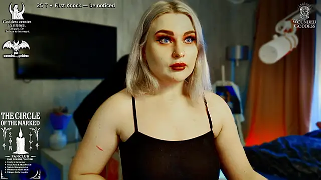 Wounded Goddess  online show from 02/10/26, 07:56