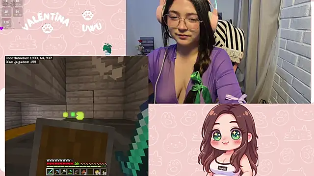 valentinauwu online show from 03/13/26, 04:41