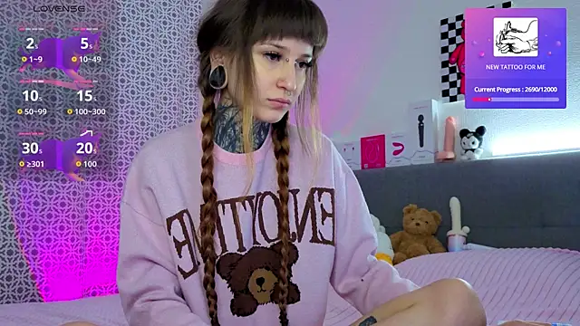 LilithPoison online show from 03/08/26, 06:01