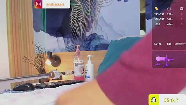 Snapshot of Anabacker01 chatting on 02/04/26, 07:09 Anabacker01 online show from 02/04/26, 07:09