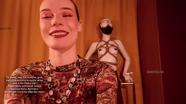 Giantess Eva online show from 10/22/25, 05:13