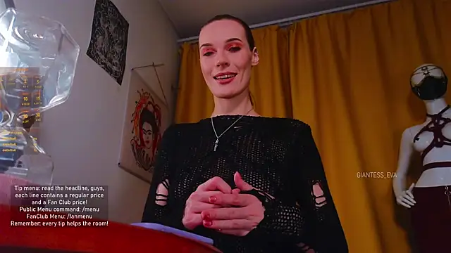 Giantess Eva online show from 11/25/25, 06:19