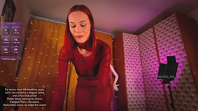 Giantess Eva online show from 03/21/26, 04:10