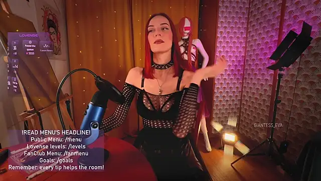 Giantess Eva online show from 05/16/26, 07:01