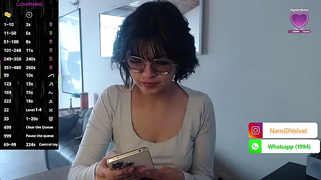 NamiDVelvet online show from 10/15/25, 02:50