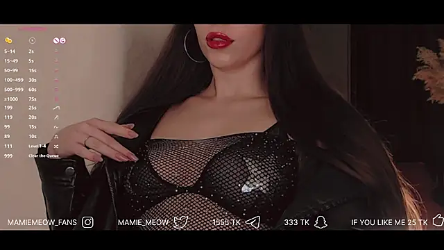 Mamiemeow online show from 01/25/25, 03:30
