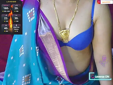 traditional Jaanvi online show from 04/07/26, 01:55