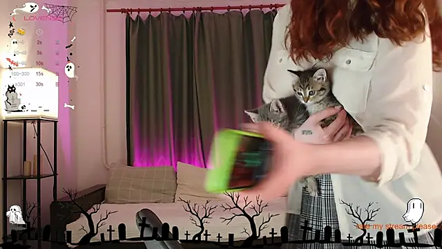 GingerCute online show from 10/30/25, 12:06