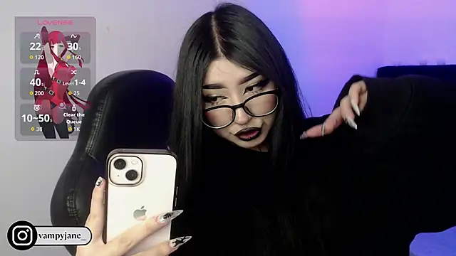 VamppyJane online show from 10/31/25, 12:33